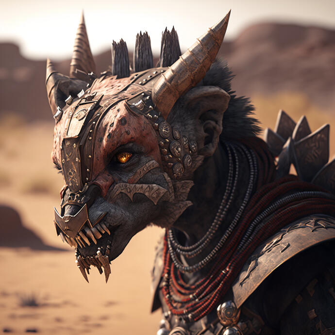 Garde Hyène Hybride